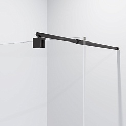 Niagara Душевая перегородка Nova NG-682-90BLACK – фотография-3